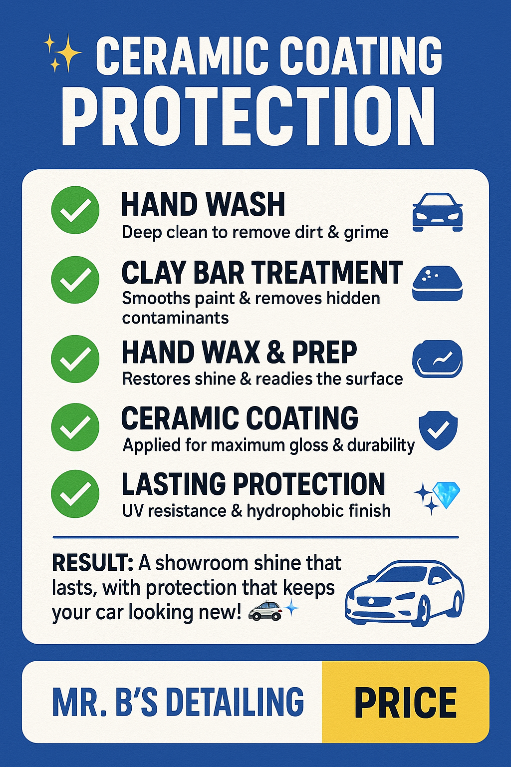 Ceramic Coating ( Full-Size Trucks & Suv’s)